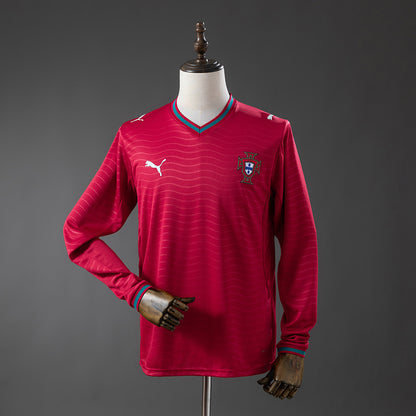 2026 Portugal Home Fan Version (Long Sleeve) World Cup