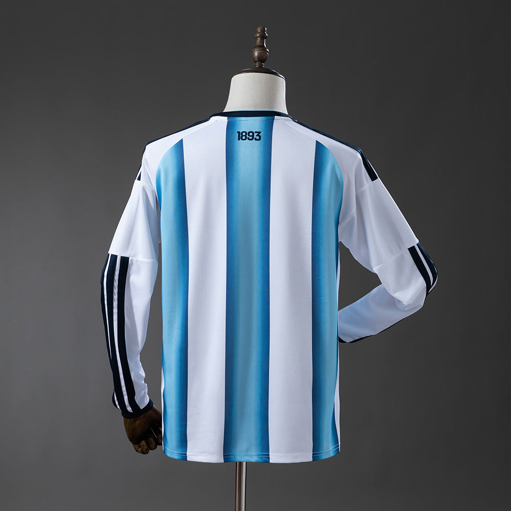 2026 Argentina Home Fan Version (Long Sleeve) World Cup