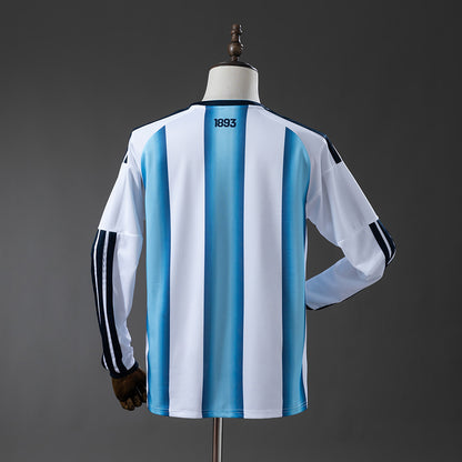 2026 Argentina Home Fan Version (Long Sleeve) World Cup