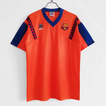 1991/92 Barcelona Away Orange 8A