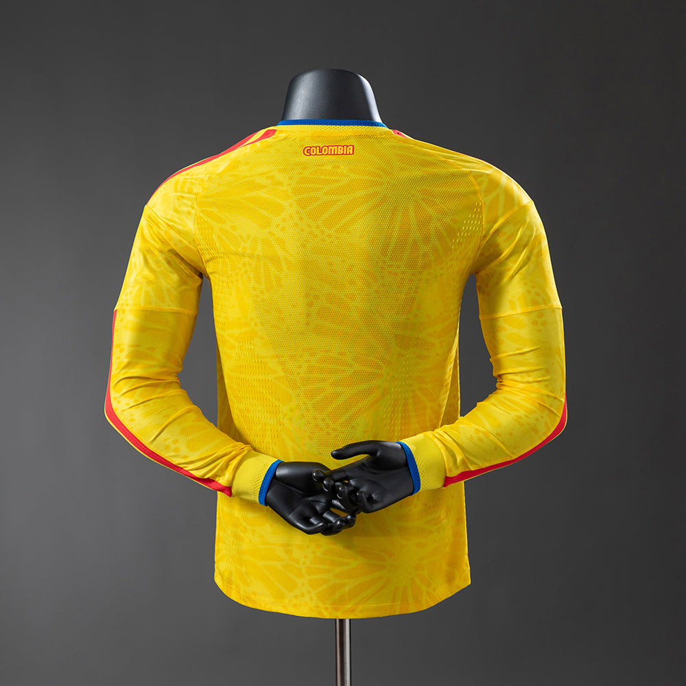 2026 Colombia Home Player Version (Long Sleeve) World Cup