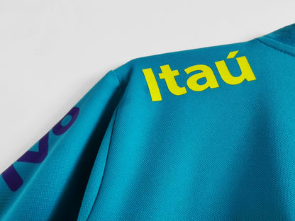 2021 Brazil Blue Polo Shirt 8A