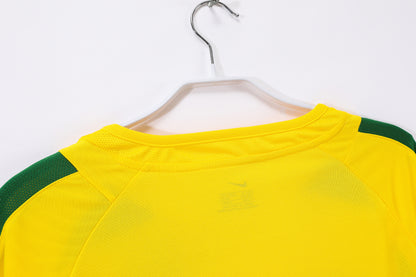 2002 Brazil Home Retro 0B (Long Sleeve)