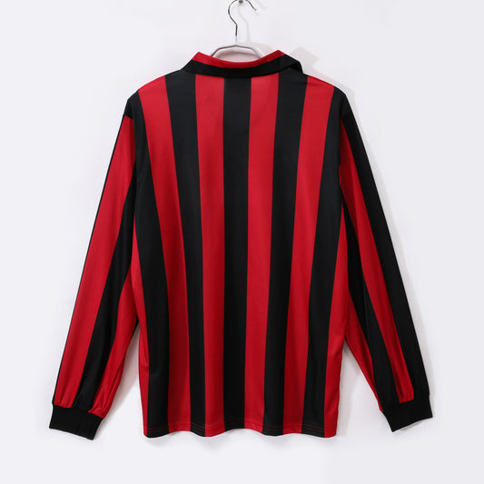 1988/89 AC Milan Home 3B (Long Sleeve)