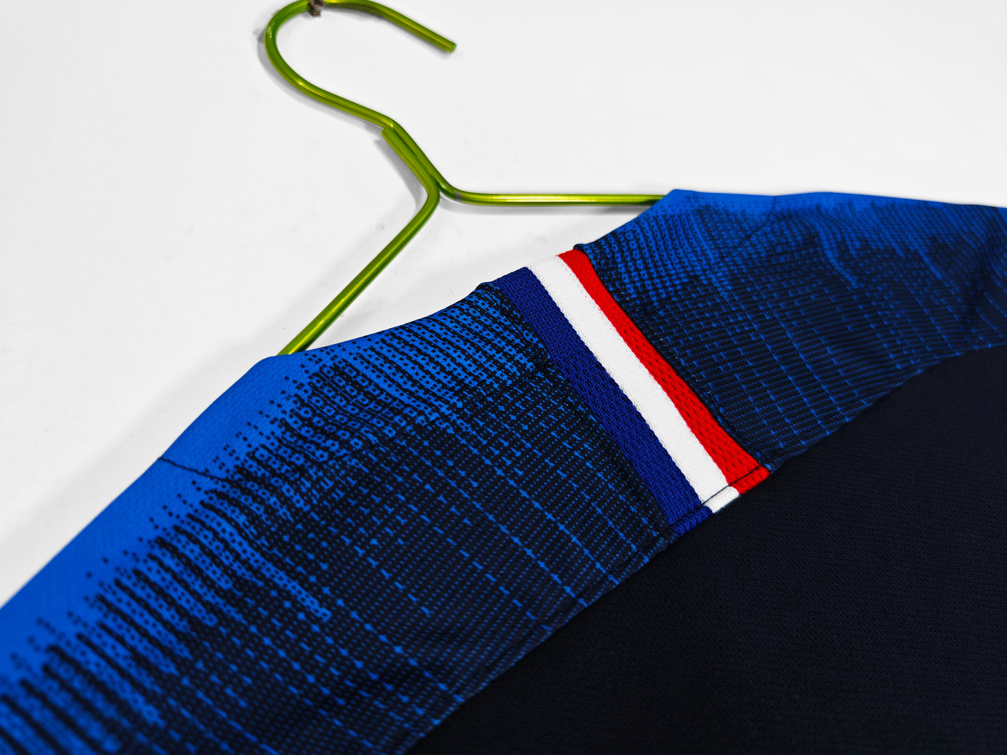 2018 France World Cup Winners Home Retro 3B (Long Sleeve)