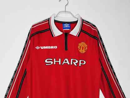 1998/99 Manchester United Home 3B (Long Sleeve)