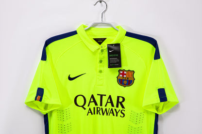 2014/15 Barcelona Third (Fluorescent Green) 8A