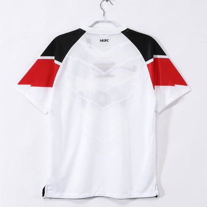 2010/11 Manchester United Away White UCL Retro 8A