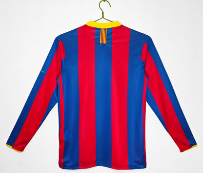 2010/11 Barcelona Home League Version 3B (Long Sleeve)