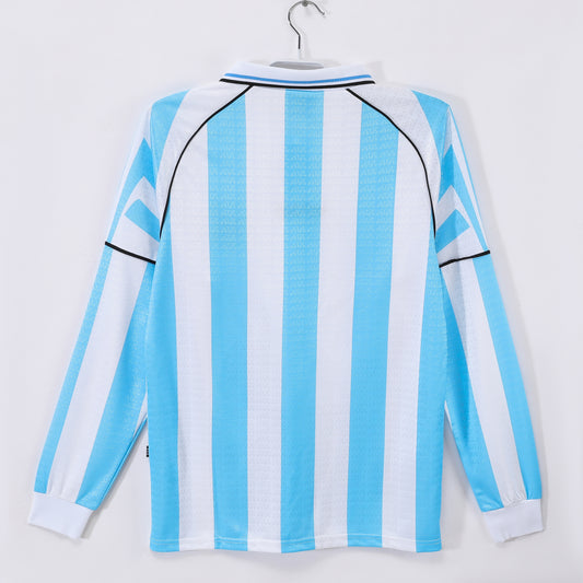 1996/97 Argentina Home Retro 3B (Long Sleeve)