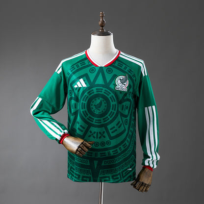 2026 Mexico Home Fan Version (Long Sleeve) World Cup