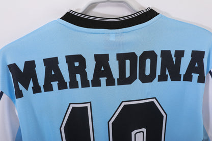 2001 Argentina Home Maradona Farewell 8A