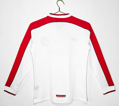 1998 Liverpool Away White 3B (Long Sleeve)