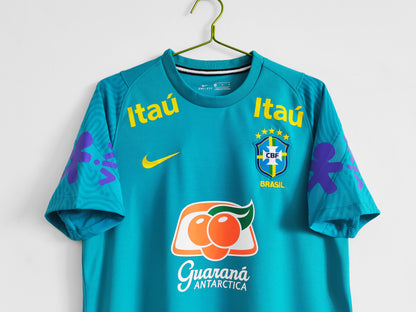2021 Brazil Blue Training Jersey 8A