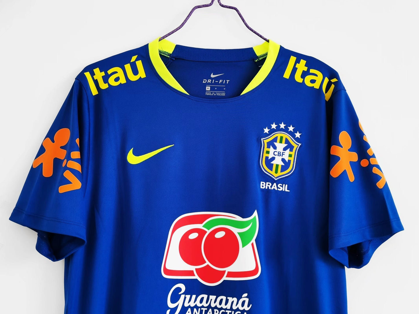 2020 Brazil Blue Training Jersey 0A