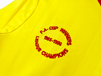 1985/86 Liverpool Third Yellow 5A