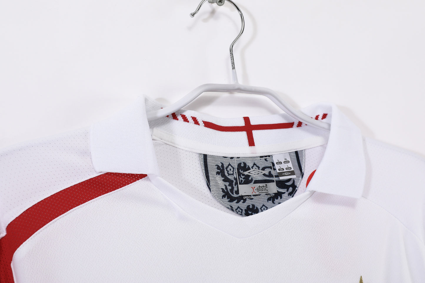 2006 England Home Retro 0B (Long Sleeve)