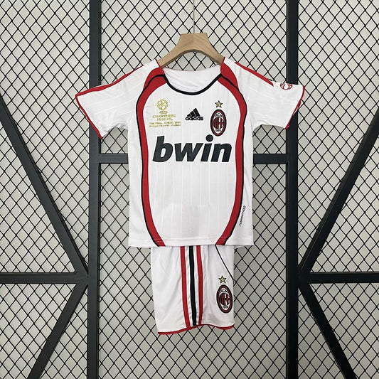 2006/07 AC Milan Away Retro Kids Kit