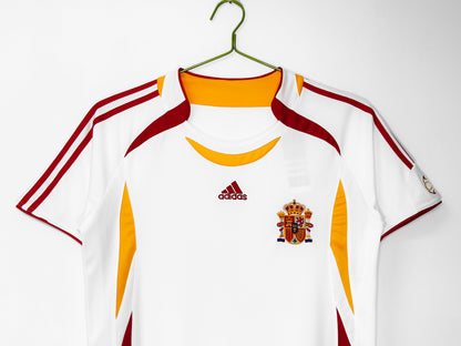 2006 Spain Away White Retro 8A