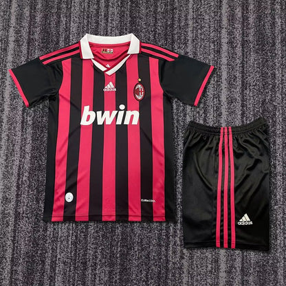 2009/10 AC Milan Home Kids Kit