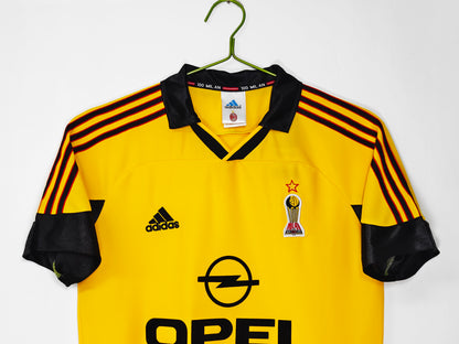 1999/00 AC Milan Away Yellow 8A