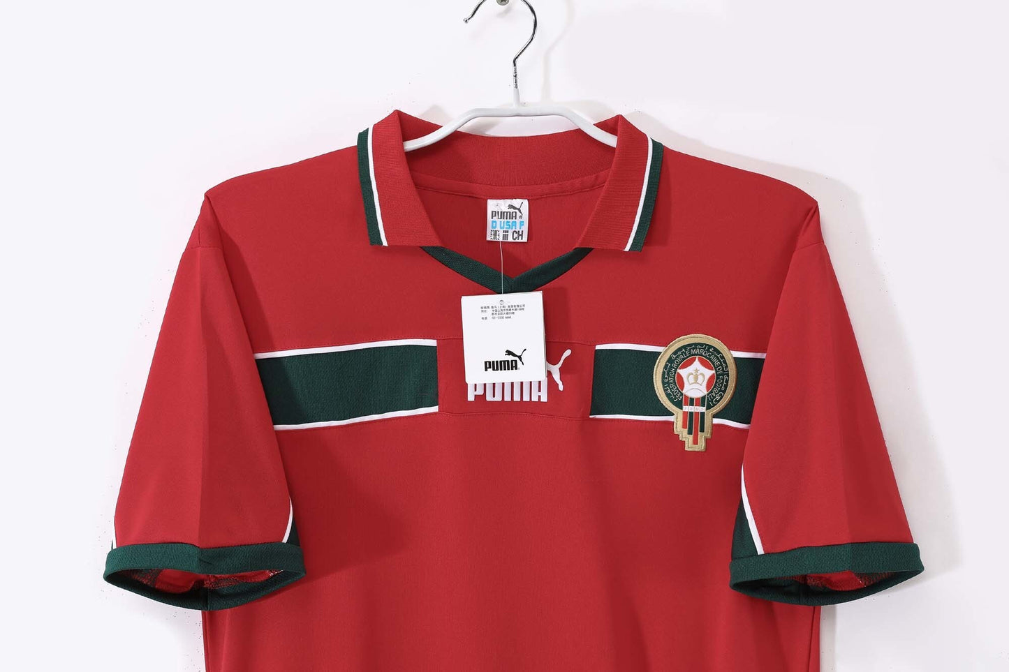 1998 Morocco Away Red Retro 0B