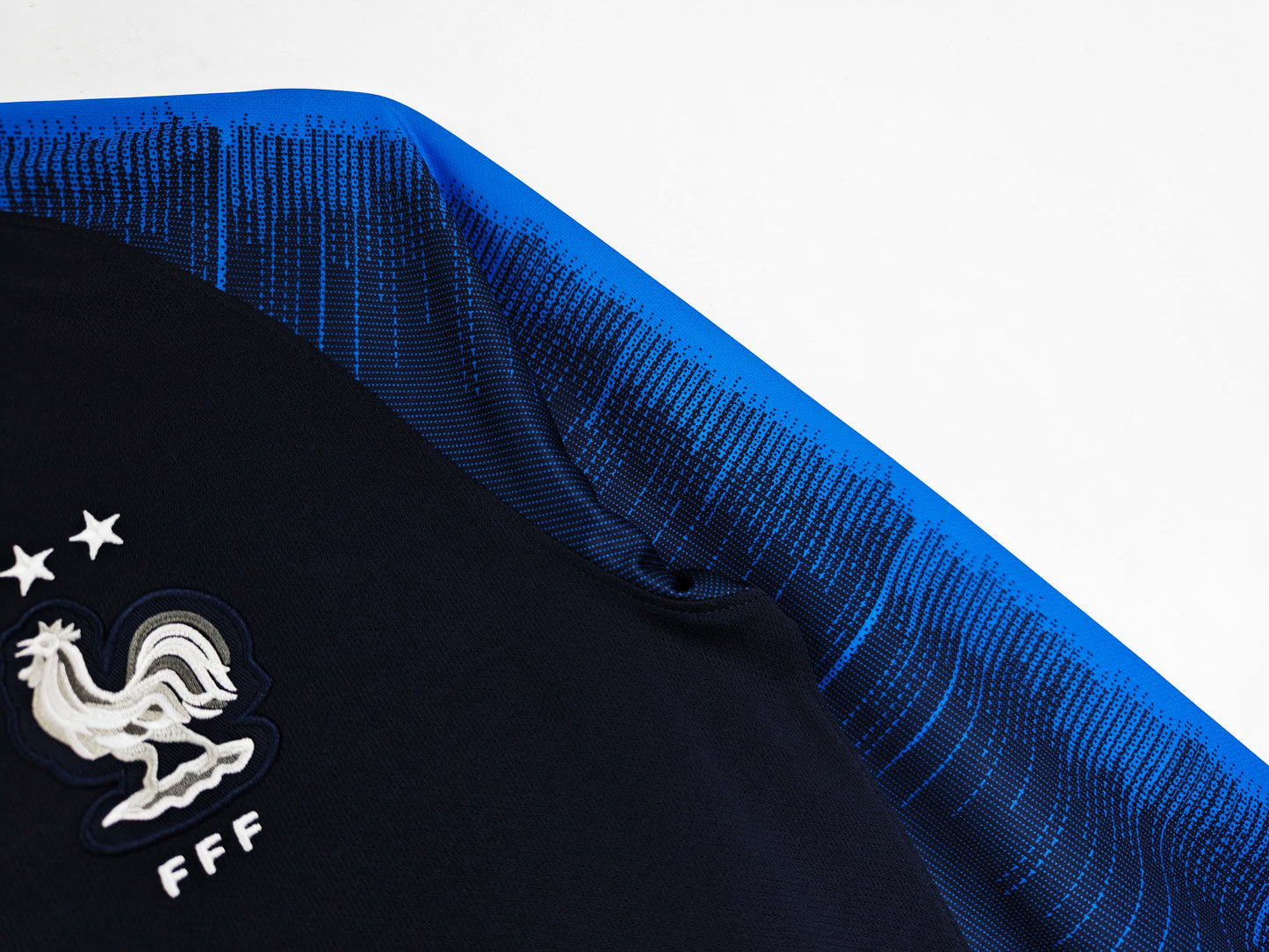 2018 France World Cup Winners Home Retro 3B (Long Sleeve)