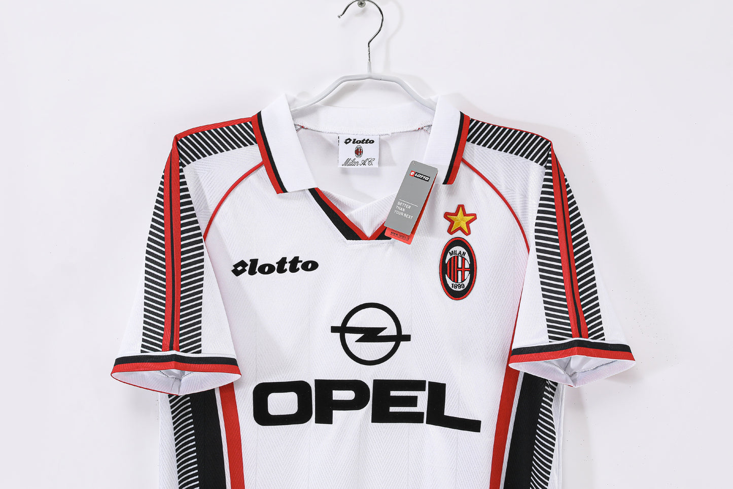 1997/98 AC Milan Away White 8A