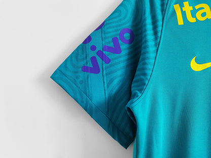 2021 Brazil Blue Training Jersey 8A