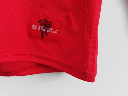 2007/08 Manchester United Home UCL 0B (Long Sleeve)