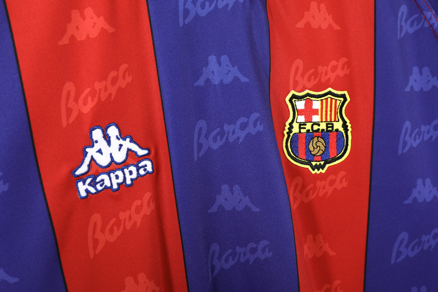 1995/97 Barcelona Home 3B (Long Sleeve)