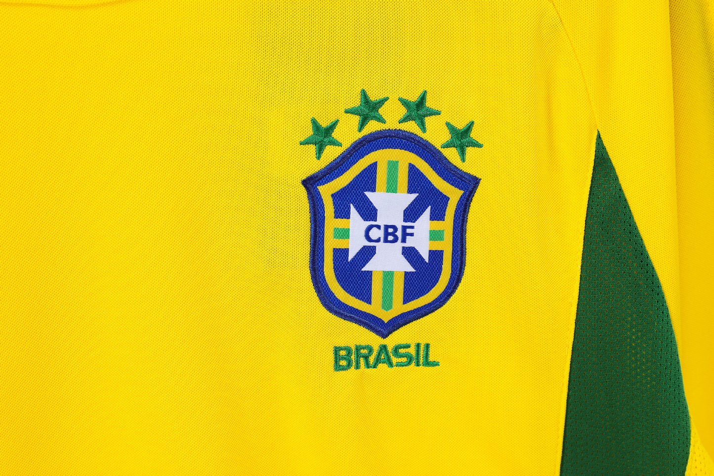 2002 Brazil Home Retro 0B (Long Sleeve)