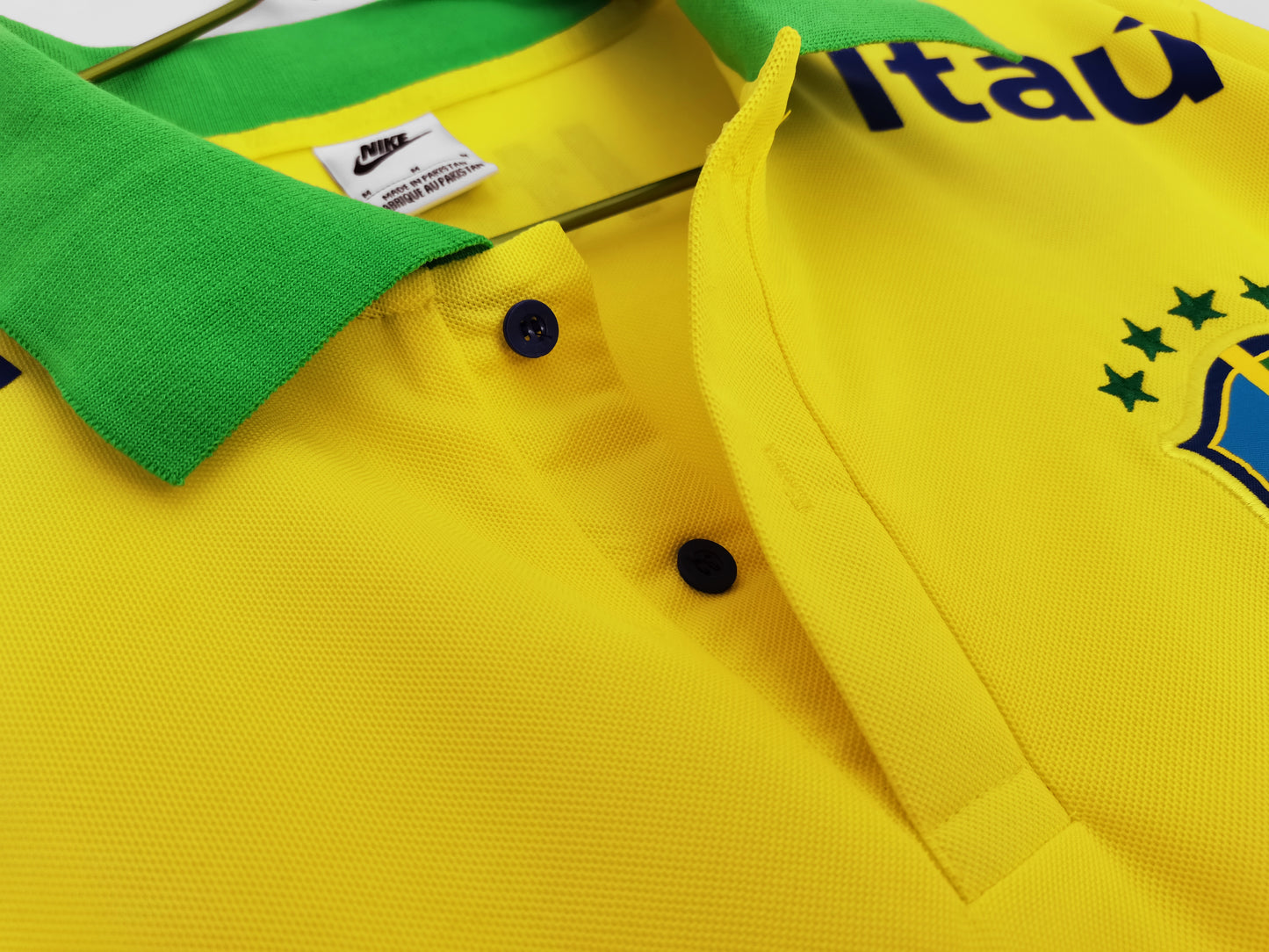 2022 Brazil Yellow Polo Shirt 8A
