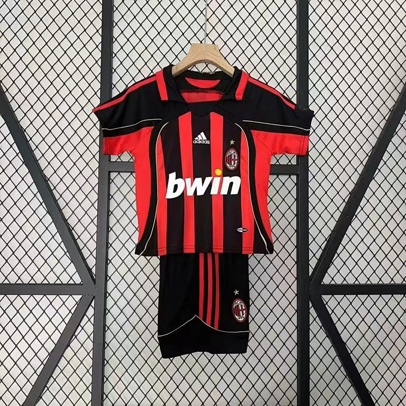 2006/07 AC Milan Home Retro Kids Kit