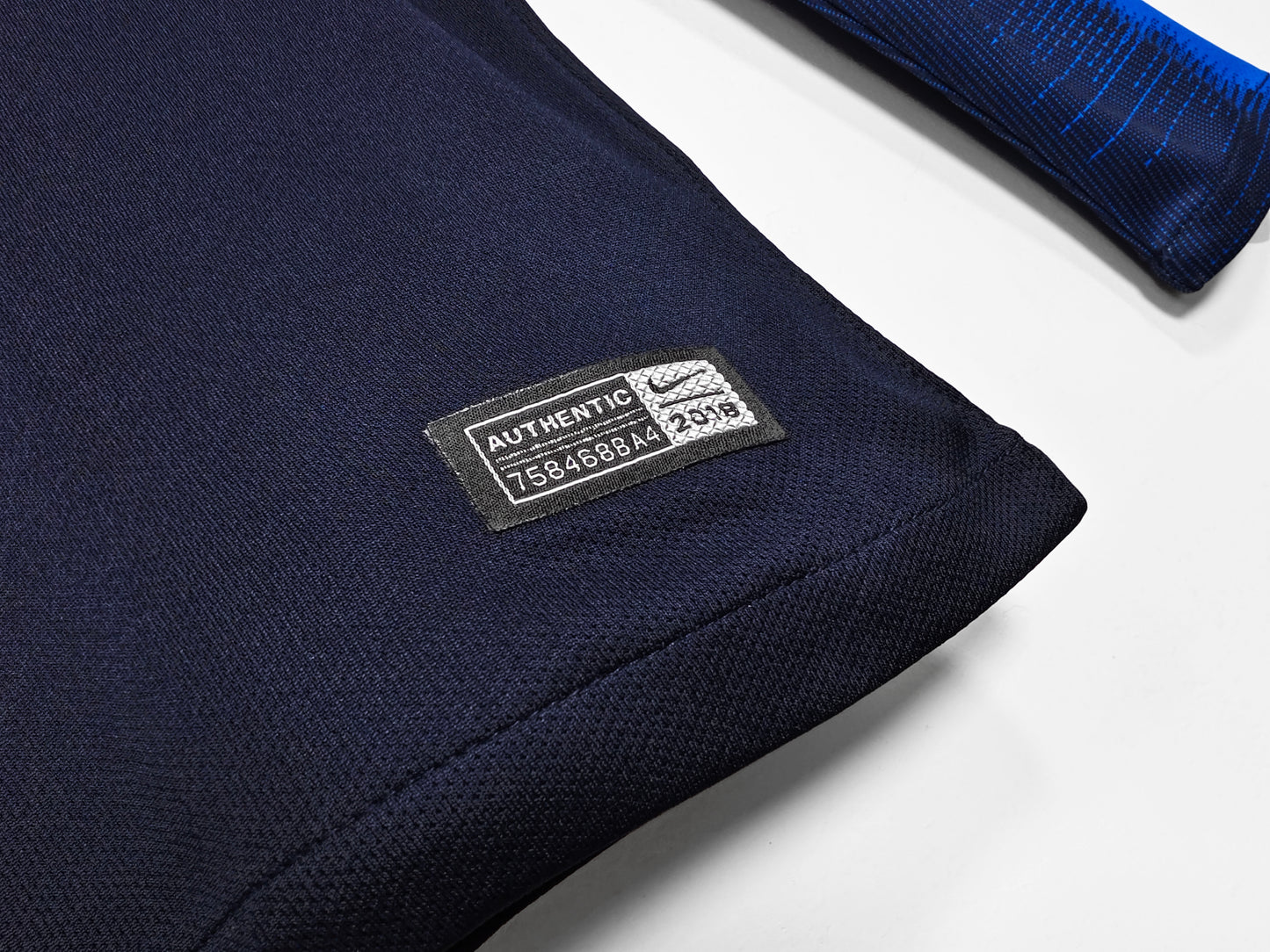 2018 France World Cup Winners Home Retro 3B (Long Sleeve)