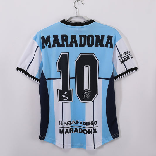2001 Argentina Home Maradona Farewell 8A