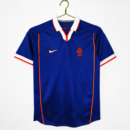 1998/99 Netherlands Away Blue Retro 5A
