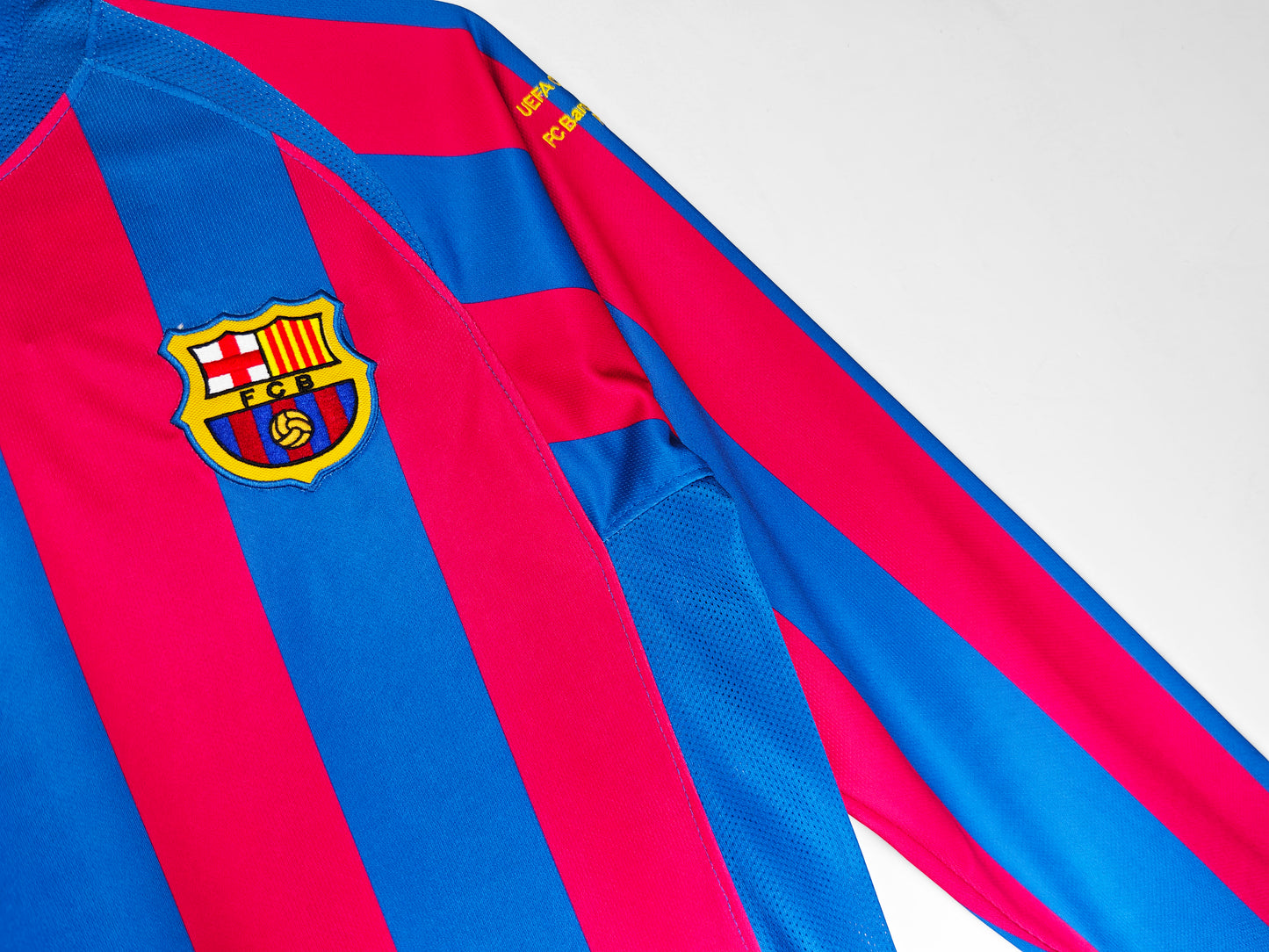 2005/06 Barcelona Home UCL Version 3B (Long Sleeve)