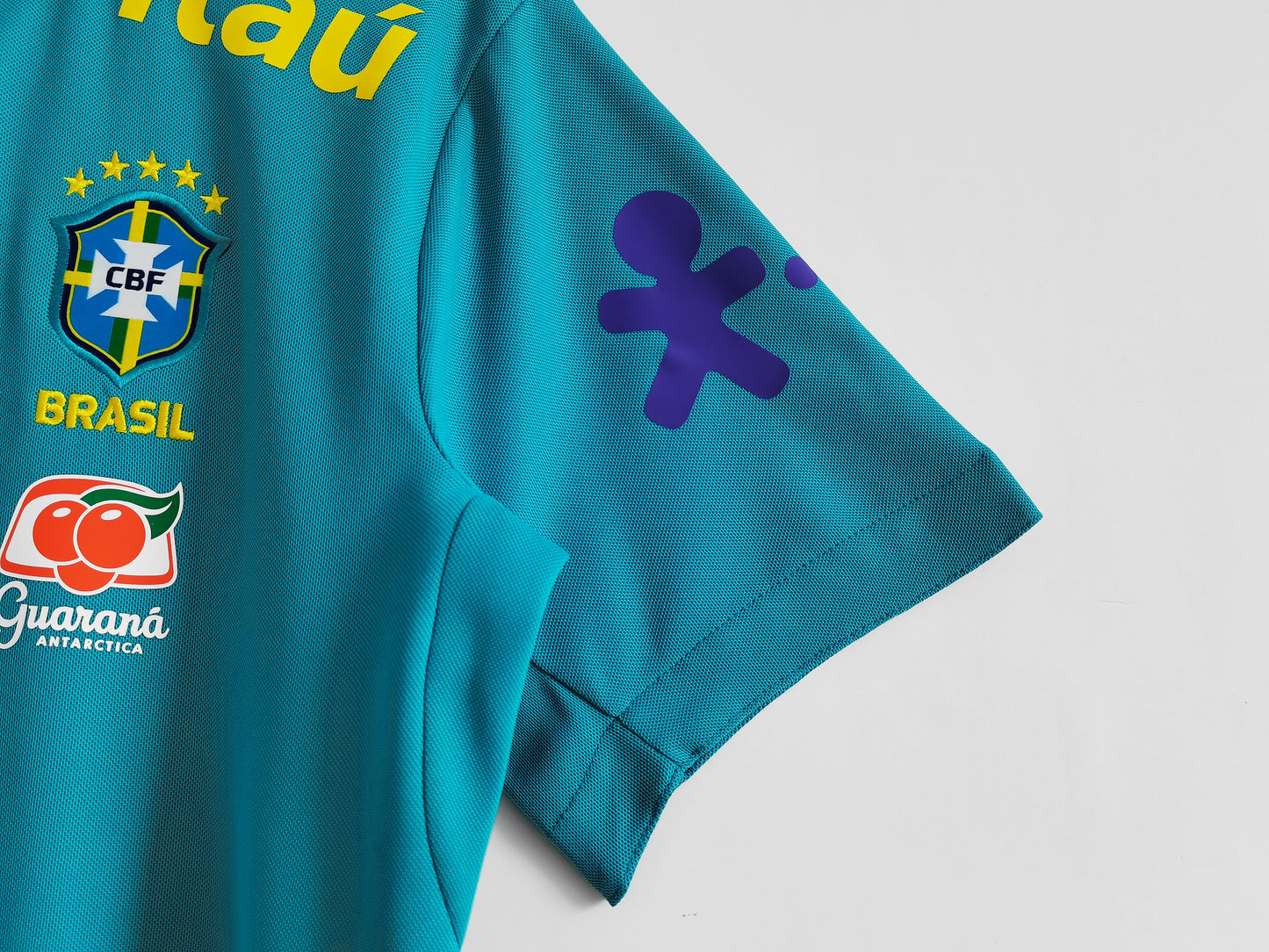 2021 Brazil Blue Polo Shirt 8A