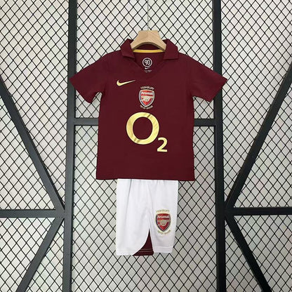 2005/06 Arsenal Home Retro Kids Kit