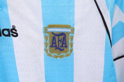 1996/97 Argentina Home Retro 3B (Long Sleeve)