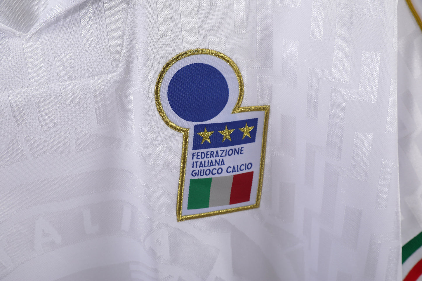 1995 Italy Away White Retro 8A