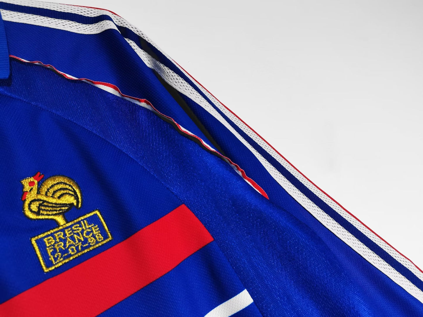 1998 France Home Retro (Final Edition) 3B (Long Sleeve)