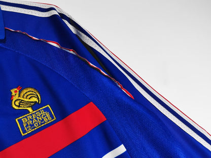 1998 France Home Retro (Final Edition) 3B (Long Sleeve)