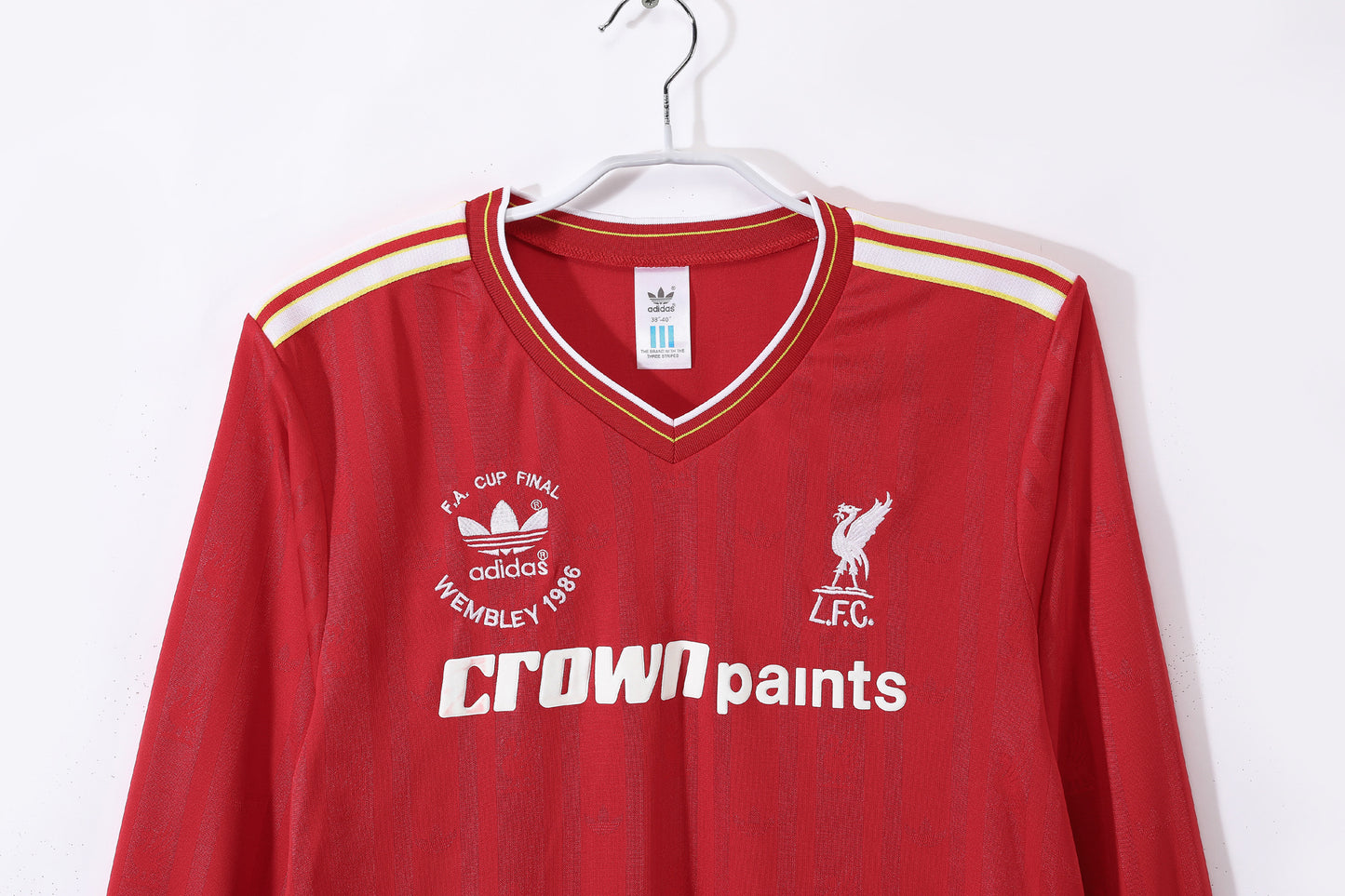 1986/87 Liverpool Home 3B (Long Sleeve)
