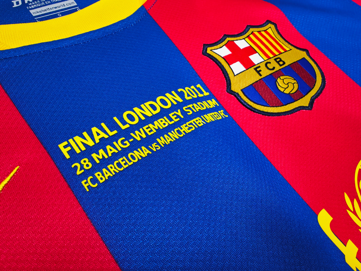 2010/11 Barcelona Home UCL Version 3B (Long Sleeve)