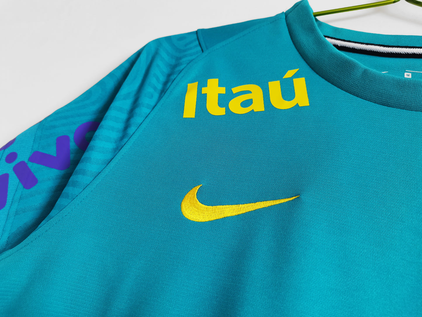 2021 Brazil Blue Training Jersey 8A