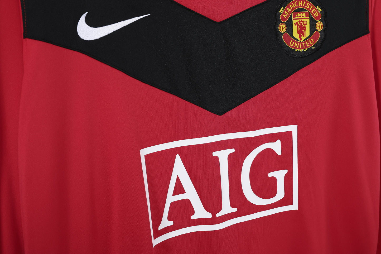 2010 Manchester United Home Retro 3B (Long Sleeve)