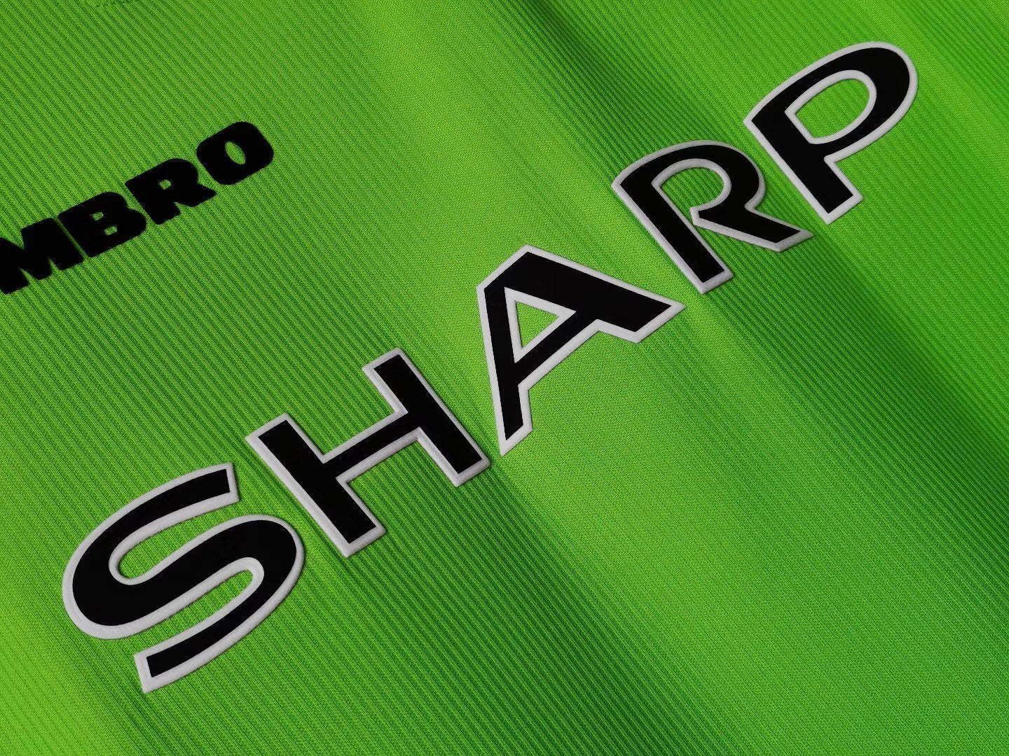 1998/99 Manchester United Goalkeeper Green 5B (Long Sleeve)