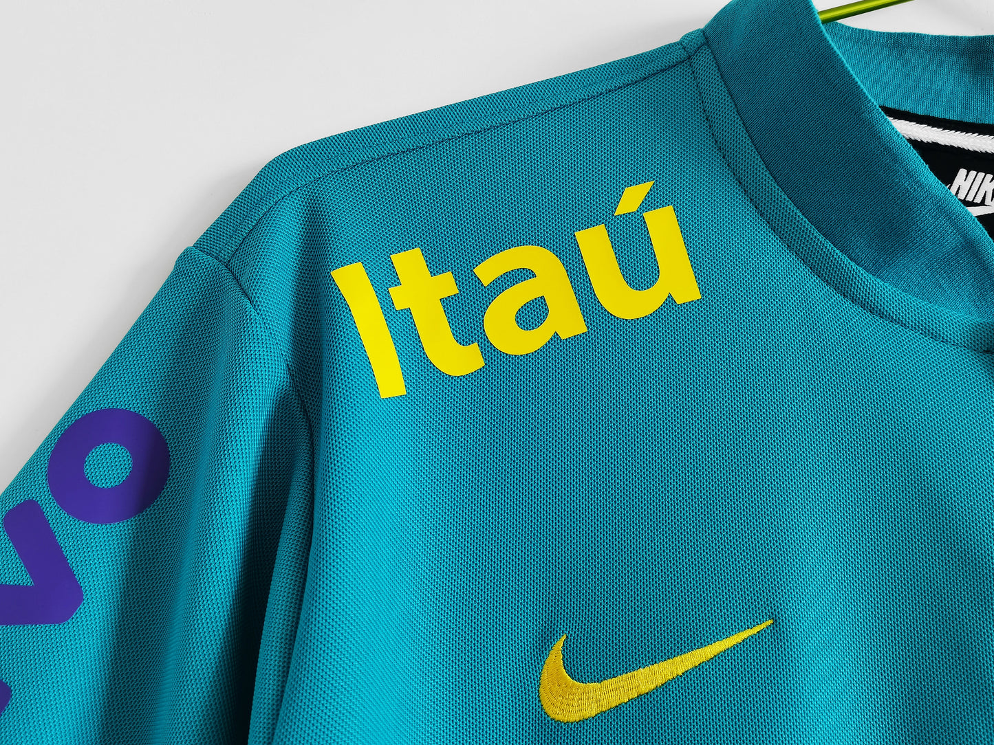2021 Brazil Blue Polo Shirt 8A
